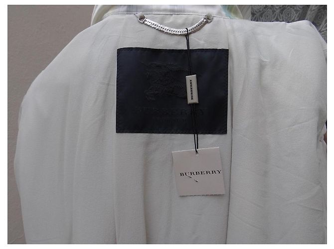 Abrigo oversize Burberry Prorsum de algodón y seda Multicolor - vista 15