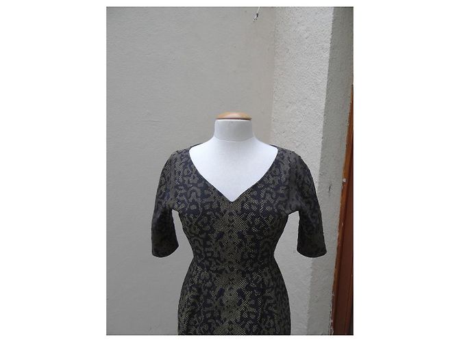 Vestido Gucci de seda y algodón Multicolor - vista 2