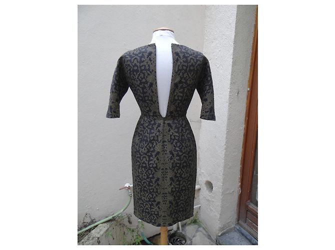 Vestido Gucci de seda y algodón Multicolor - vista 6