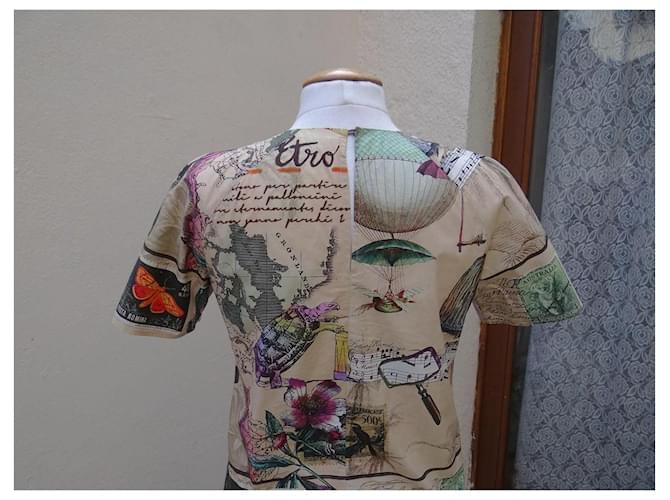 Camicia Etro in cotone multicolore - vista 8