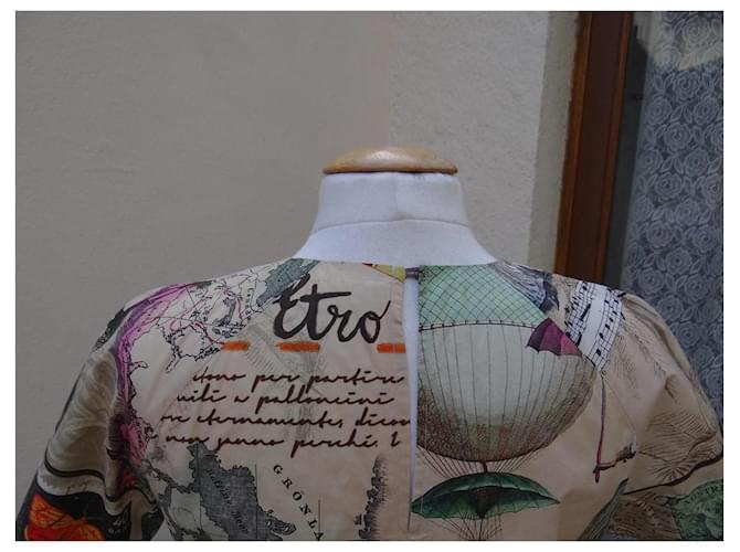 Camicia Etro in cotone multicolore - vista 9