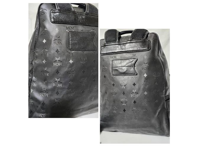 MCM Honshu Tantris Zaino con Borchie Nero - vista 12