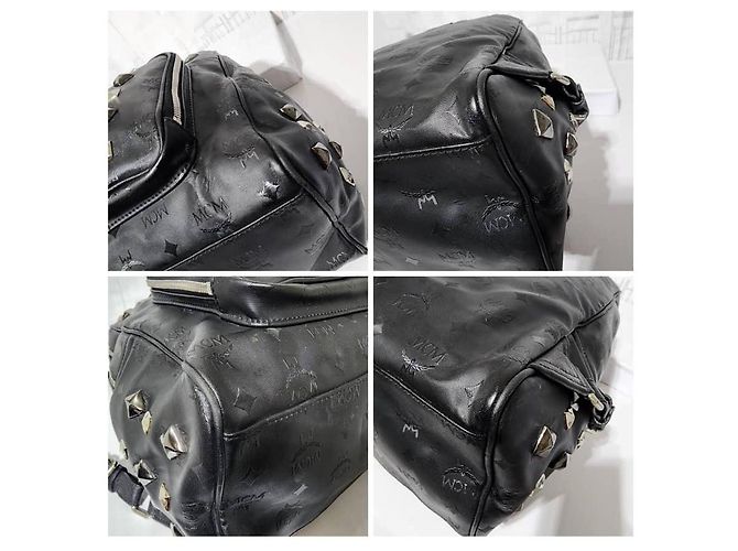 MCM Honshu Tantris Zaino con Borchie Nero - vista 14