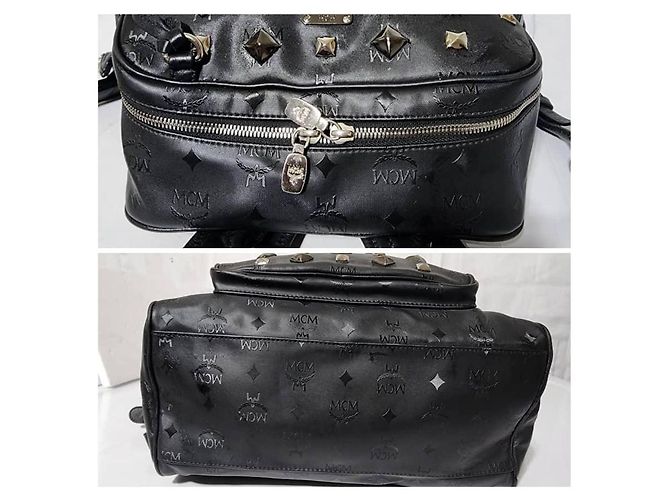 MCM Honshu Tantris Zaino con Borchie Nero - vista 16
