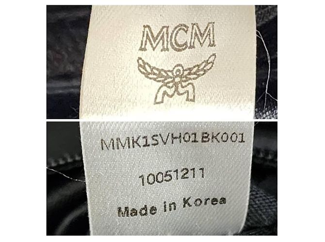 MCM Honshu Tantris Zaino con Borchie Nero - vista 9
