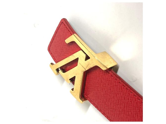 Cintura Monogram Louis Vuitton Marrone Rosso - vista 7