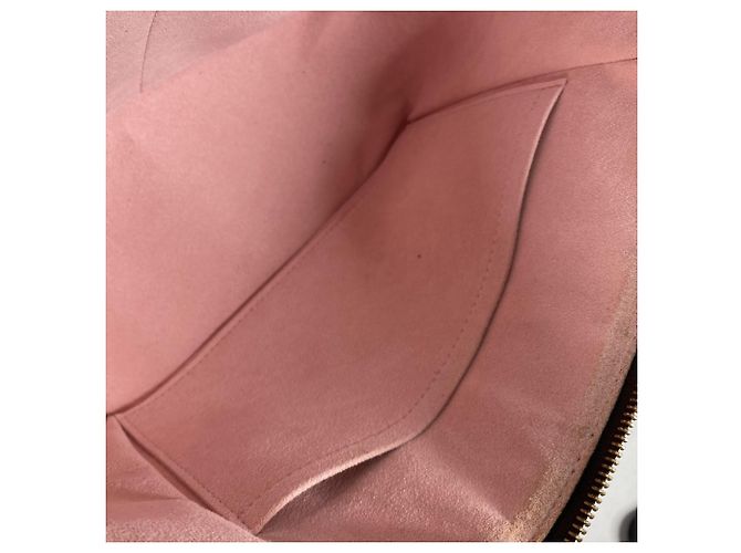 Borsa Louis Vuitton Damier Kaisa PM Marrone Rosa - vista 14
