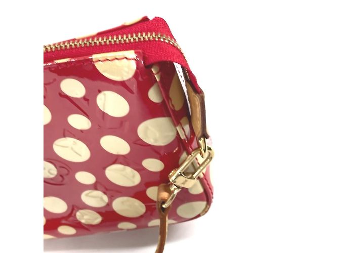 Pochette Dot Infinity Vernis Yayoi Kusama di Louis Vuitton Bianco Rosso - vista 10