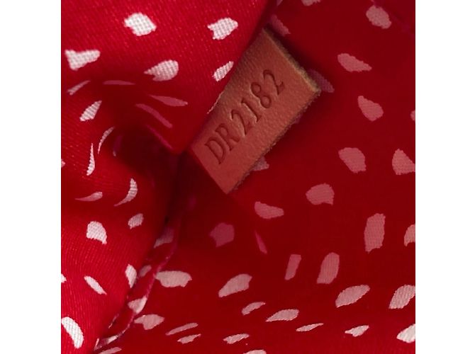 Pochette Dot Infinity Vernis Yayoi Kusama di Louis Vuitton Bianco Rosso - vista 11