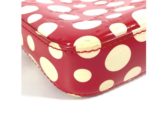 Pochette Dot Infinity Vernis Yayoi Kusama di Louis Vuitton Bianco Rosso - vista 8