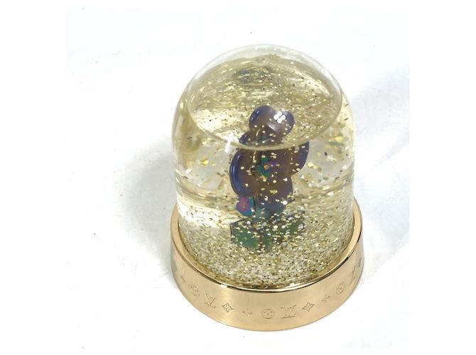 Figurine Vivienne Snowball Édition Limitée Louis Vuitton Bleu Doré - vue 3