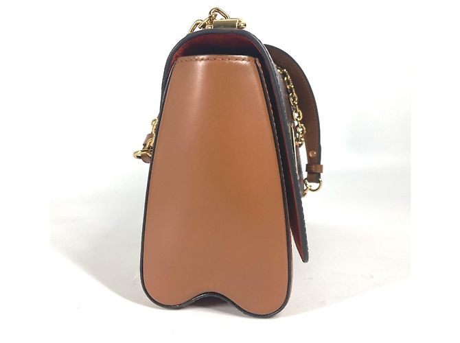Borsa a catena Twist MM Catgram Monogram Louis Vuitton Marrone - vista 2