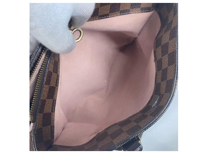 Louis Vuitton Damier Normandy Schultertasche Braun Pink Damier ebene - Ansicht 14
