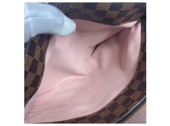 Louis Vuitton Damier Normandy Schultertasche Braun Pink Damier ebene - Ansicht 15