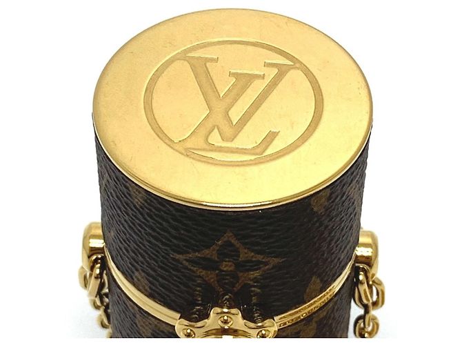 Borsa a spalla con monogramma Louis Vuitton Marrone D'oro - vista 3