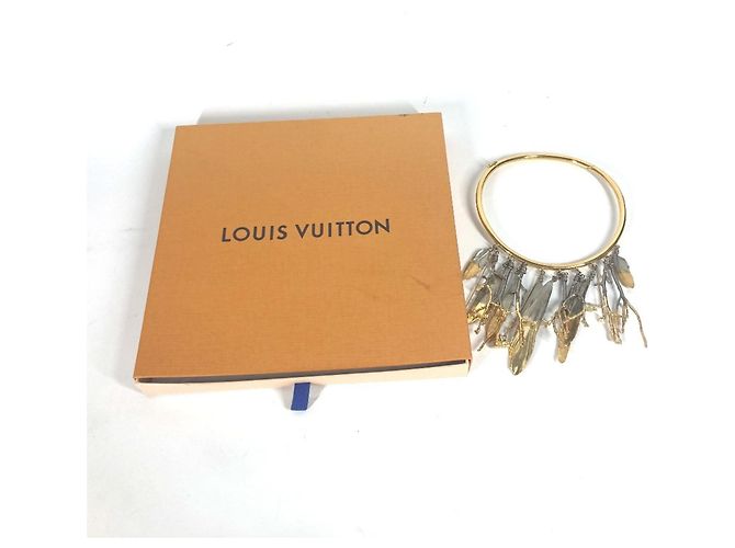 Collana in piume Louis Vuitton MP2409 Argento D'oro - vista 10