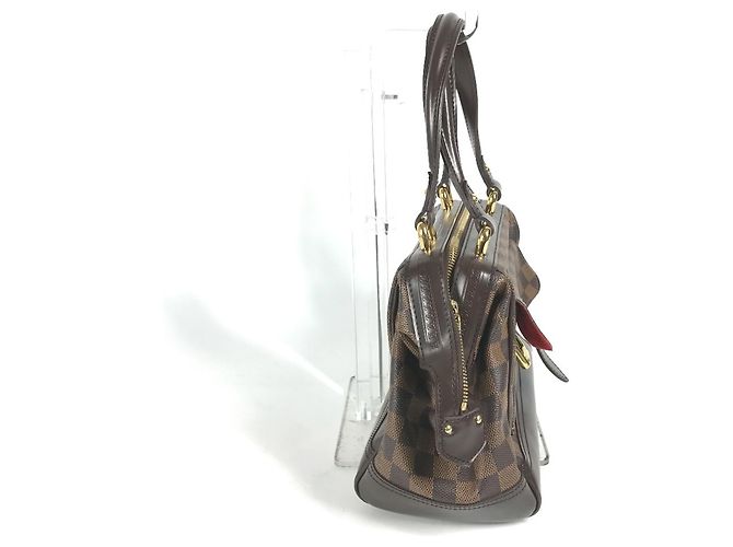 Borsa Louis Vuitton Damier Knightsbridge Marrone Damier ebene - vista 3