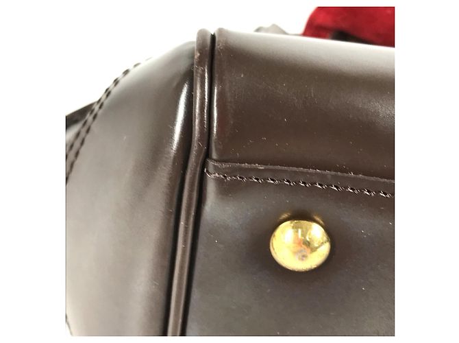 Borsa Louis Vuitton Damier Knightsbridge Marrone Damier ebene - vista 5