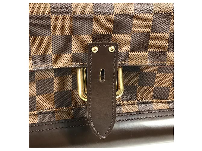 Borsa Louis Vuitton Damier Knightsbridge Marrone Damier ebene - vista 6