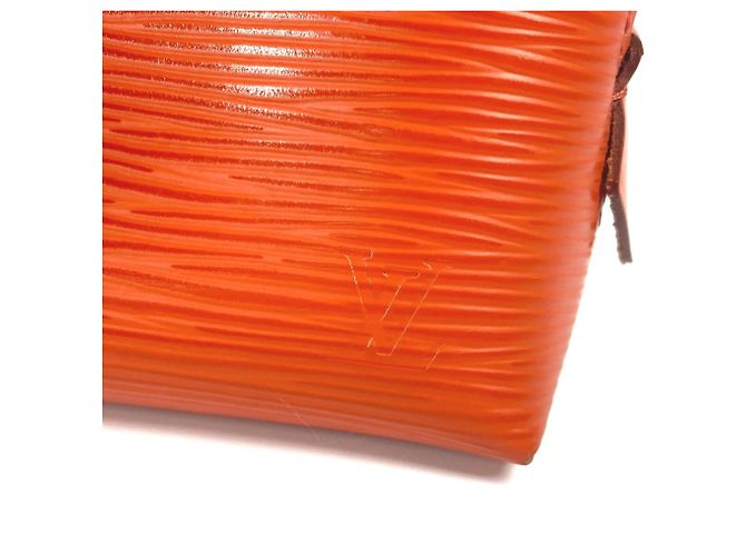 Pochette Tick PM Multi-Pouch Epi Louis Vuitton Arancione - vista 8