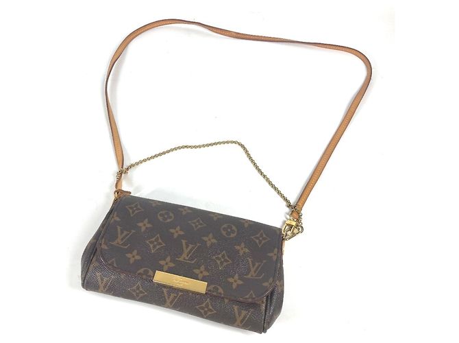 Borsa a spalla Monogram Favorite PM di Louis Vuitton Marrone - vista 7