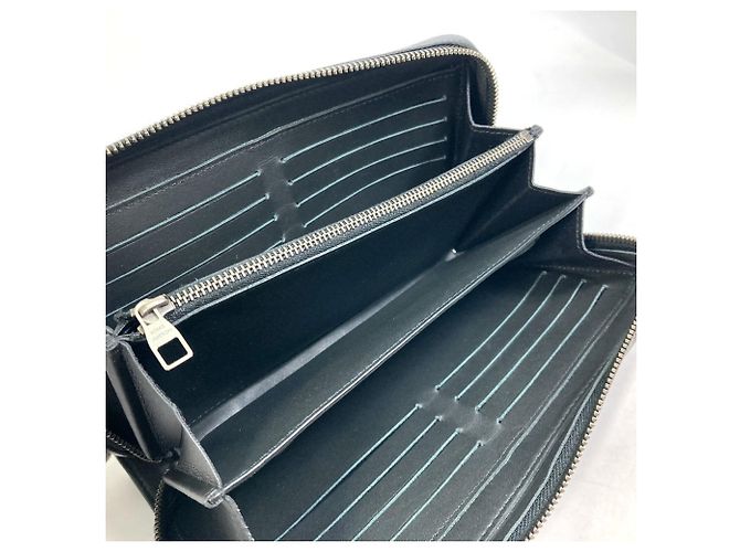 Borsa Clutch Zippy XL Damier Infini Louis Vuitton Nero - vista 10