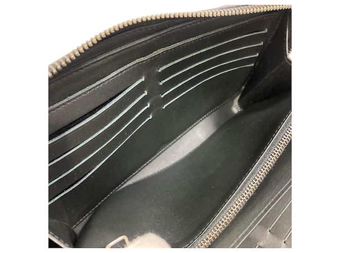 Borsa Clutch Zippy XL Damier Infini Louis Vuitton Nero - vista 13