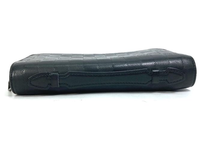 Borsa Clutch Zippy XL Damier Infini Louis Vuitton Nero - vista 4