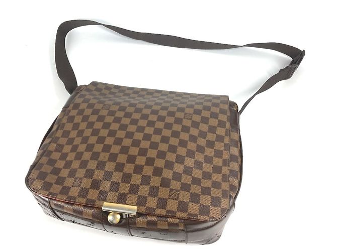 Borsa a Spalla Louis Vuitton Damier Bastille Marrone Damier ebene - vista 8