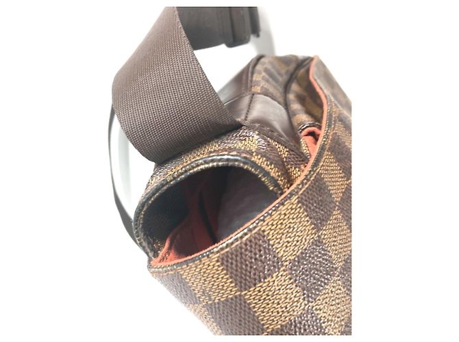 Borsa a Spalla Louis Vuitton Damier Bastille Marrone Damier ebene - vista 9