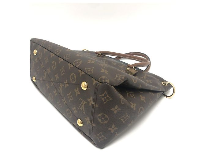 Borsa a Spalla Pallas Monogram Louis Vuitton Marrone Nero - vista 4