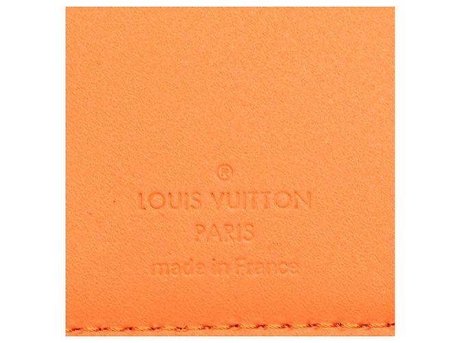 Cartera Brazza Aerogram Naranja Louis Vuitton - vista 8