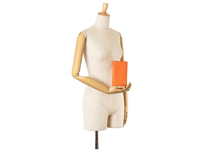 Cartera Brazza Aerogram Naranja Louis Vuitton - vista 9