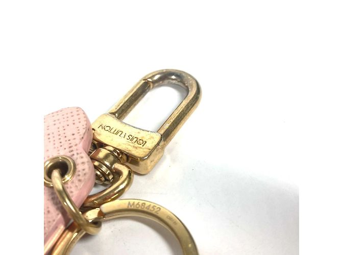Louis Vuitton Portocle Fun Face Monogram Cat Bag Charm Keychain Pink - view 8