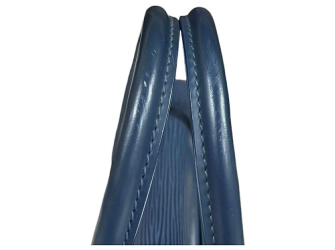 Borsa Louis Vuitton Segur PM Epi Blu - vista 8