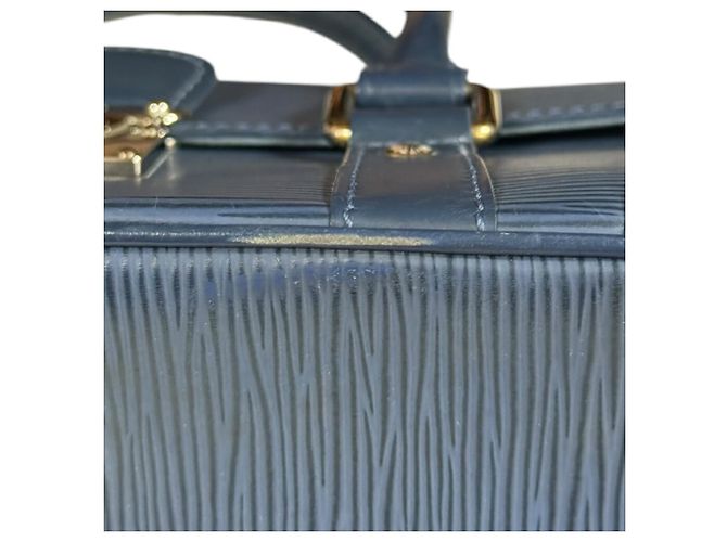 Borsa Louis Vuitton Segur PM Epi Blu - vista 9