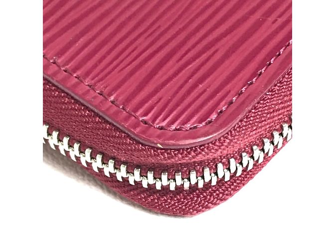 Cartera Zippy Epi Louis Vuitton Fucsia - vista 2