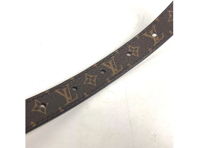 Reversible Monogram Gürtel von Louis Vuitton Braun Beige - Ansicht 12