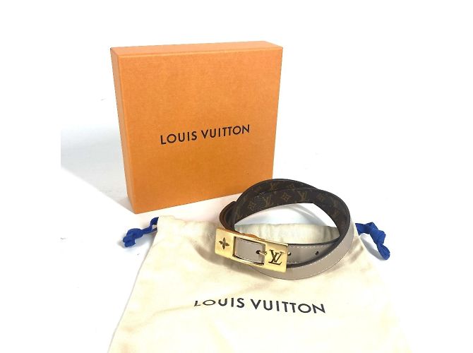 Reversible Monogram Gürtel von Louis Vuitton Braun Beige - Ansicht 6