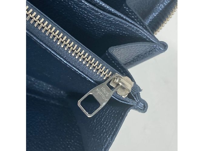 Carteira longa Monogram Empreinte Louis Vuitton Azul - vista 10