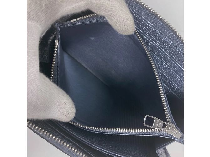 Carteira longa Monogram Empreinte Louis Vuitton Azul - vista 11