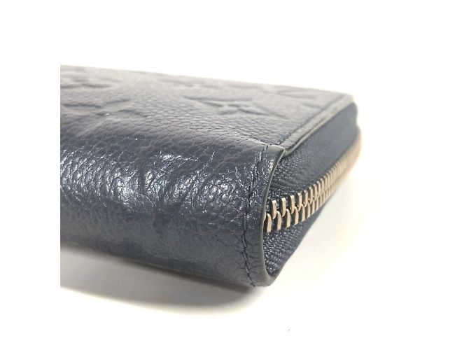 Carteira longa Monogram Empreinte Louis Vuitton Azul - vista 3