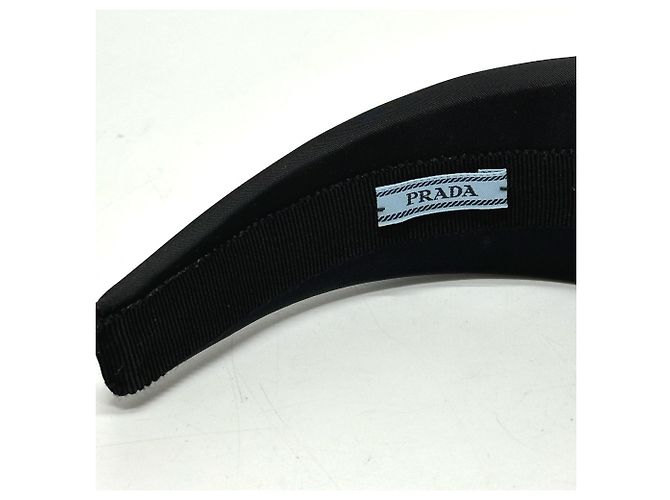 Diadema de cabello Prada Triangle Negro - vista 5