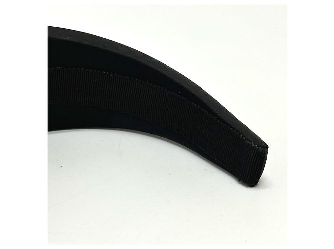 Diadema de cabello Prada Triangle Negro - vista 7