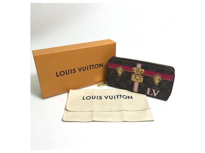 Billetera Zippy Trunk de Verano Monogram Louis Vuitton Castaño - vista 15
