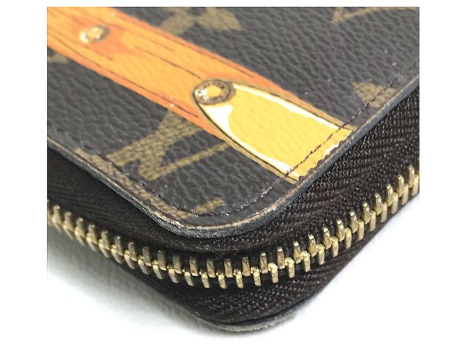 Billetera Zippy Trunk de Verano Monogram Louis Vuitton Castaño - vista 3