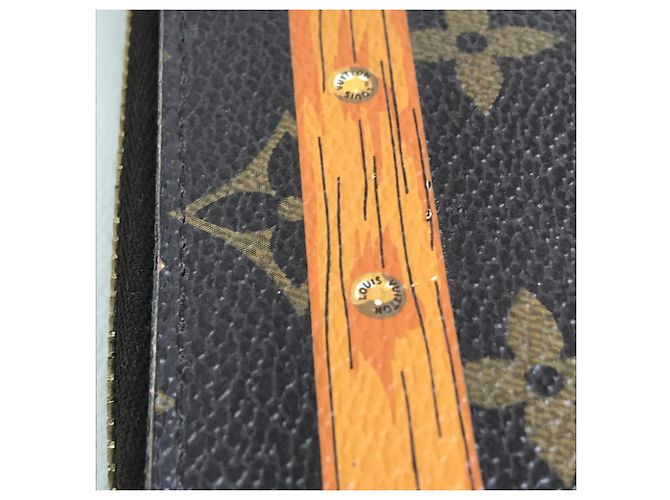 Billetera Zippy Trunk de Verano Monogram Louis Vuitton Castaño - vista 6