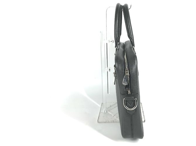 Borsa Tote Porto-Document PDV Taiga Louis Vuitton Nero - vista 2