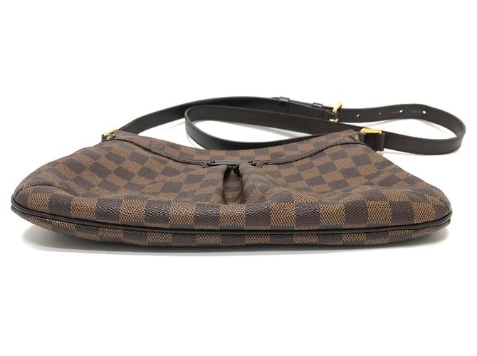 Borsa a Spalla Louis Vuitton Damier Bloomsbury PM Marrone - vista 4