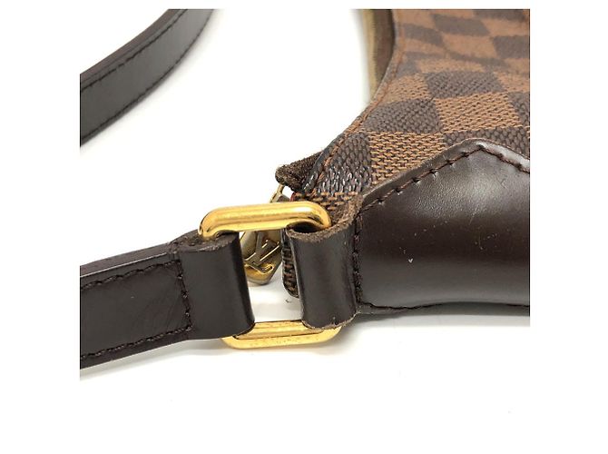 Borsa a Spalla Louis Vuitton Damier Bloomsbury PM Marrone - vista 6